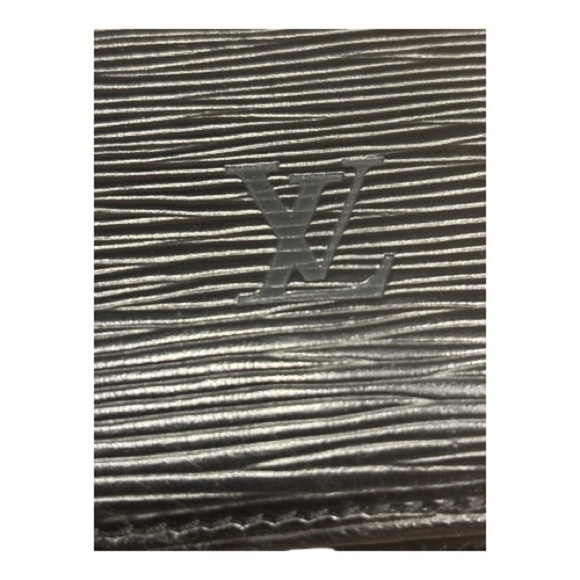 Louis Vuitton Black Epi Serviette Briefcase w/ Lock & Keys - Picture 5 of 10